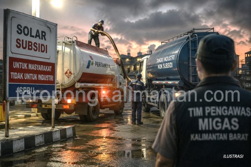 Solar Subsidi Kembali Jadi Sorotan di Kalbar, Dugaan Modus Tangki Industri hingga Jaringan Mafia Migas Perlu Diusut Tuntas