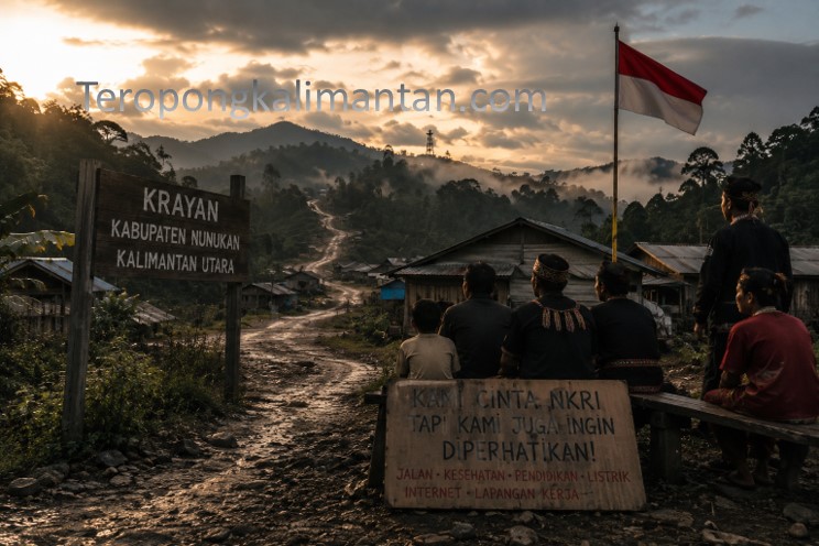 Ketika Nasionalisme Diuji di Perbatasan: Suara Kekecewaan Warga Krayan dan Pekerjaan Rumah Negara