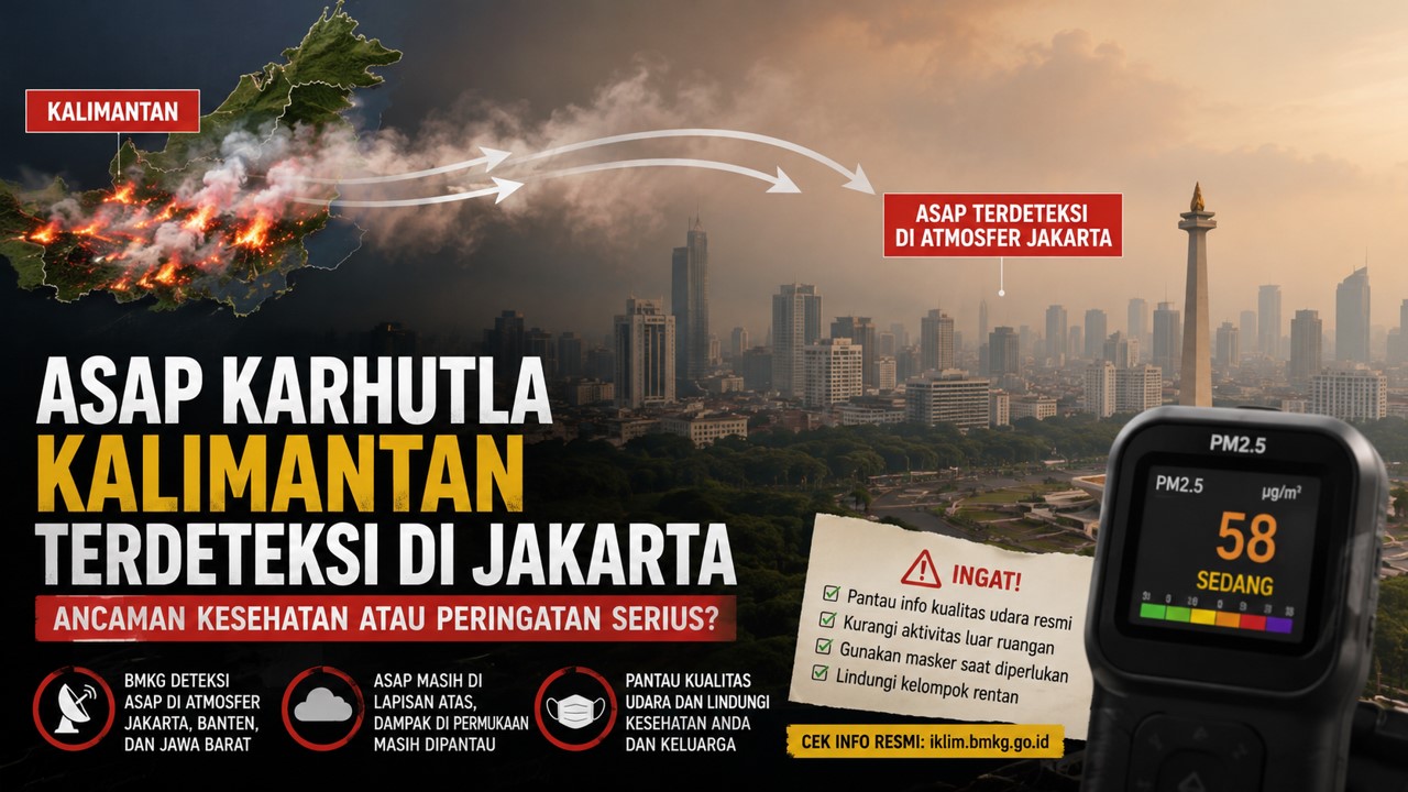 Asap Karhutla Kalimantan Terdeteksi di Jakarta, Seberapa Serius Negara Mengatasi Kebakaran?