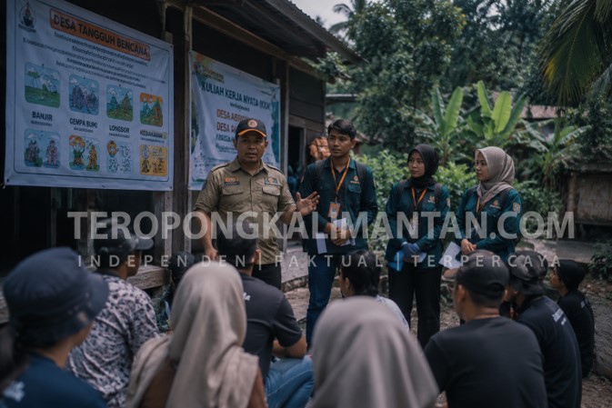 BPBD Kaltim Libatkan 3.400 Mahasiswa KKN Perkuat Mitigasi Bencana Desa