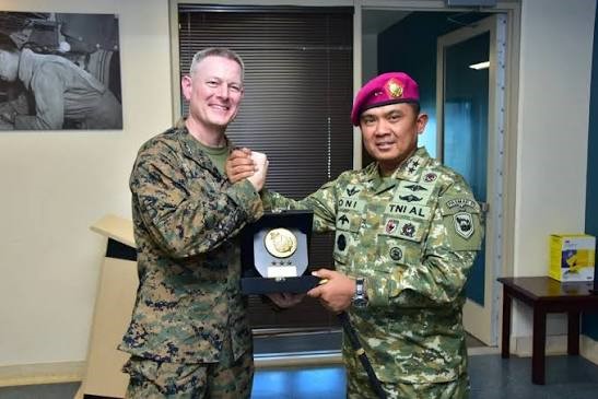 Danpasmar 2 Bangun Kebersamaan Prajurit di RIMPAC 2026, Kepemimpinan Marinir Indonesia Tuai Apresiasi