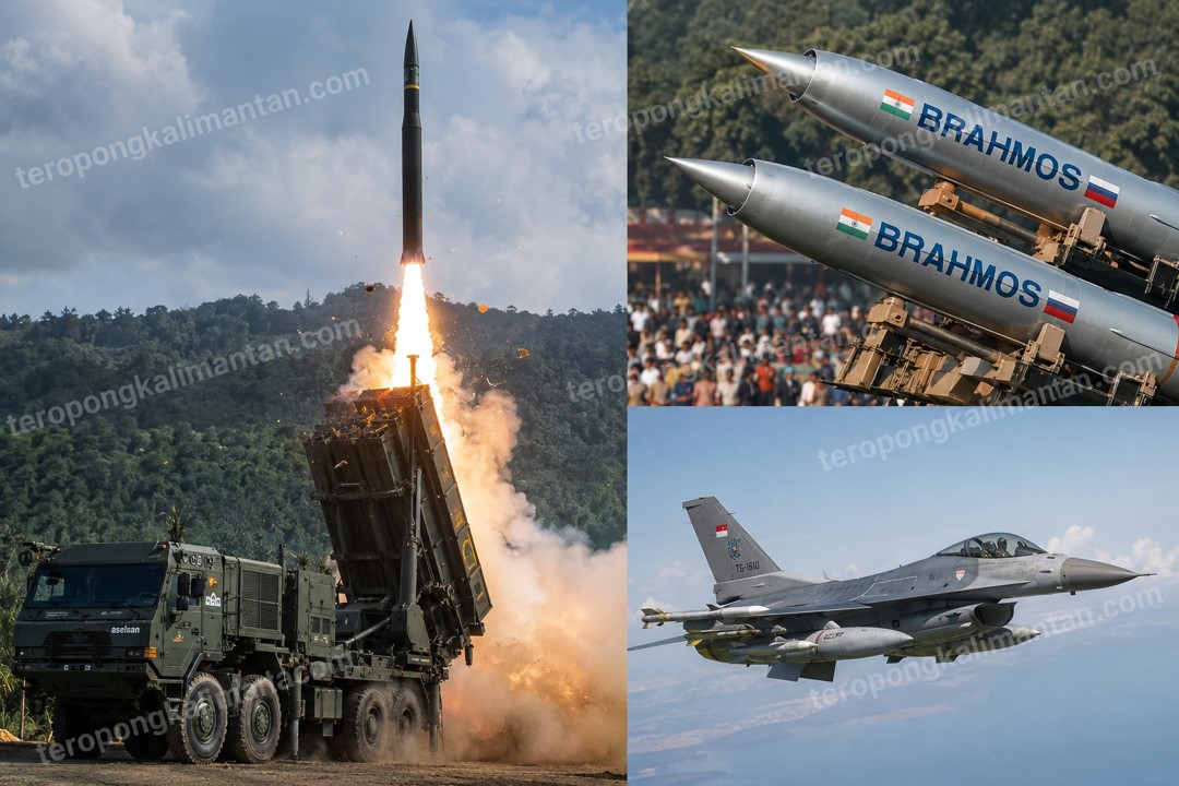 Indonesia Perkuat Sistem Rudal, KHAN di Kaltim dan BrahMos dari India