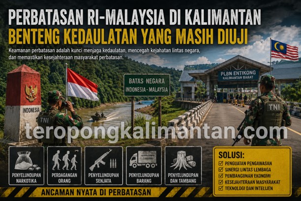 Perbatasan RI-Malaysia di Kalimantan, Benteng Kedaulatan yang Masih Diuji