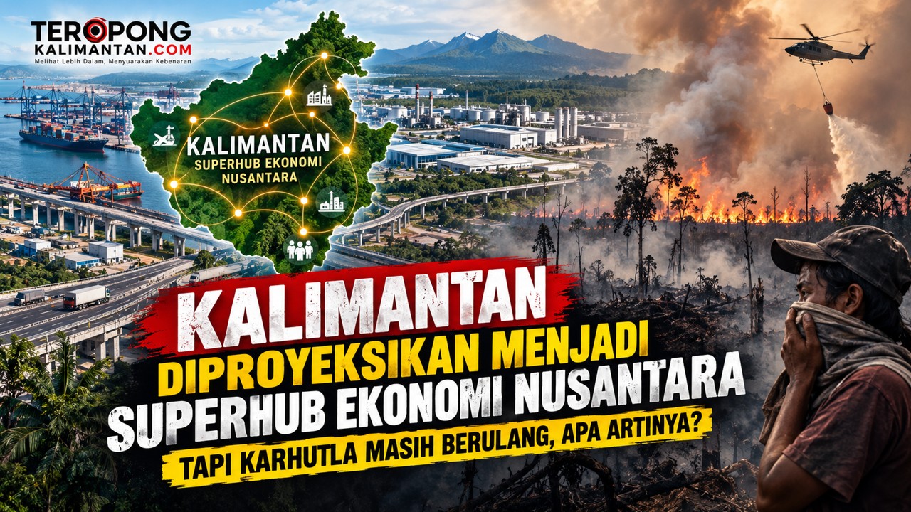 Superhub Ekonomi Kalimantan di Tengah Karhutla: Siapkah Pemerintah?